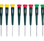 Amazon.com: General Tools 690 Precision Screwdrivers, Set of 10,  Color-Coded Slotted, Phillips and Torx Bits with Swivel Heads, Organizer  Case : Tools ...