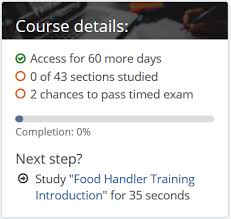 Need a food handlers card or certificate? Food Handler Classes How The Course Works