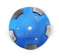 China 140mm klindex diamond grinding plate with 5 segments ...