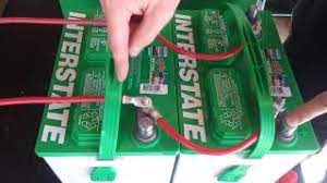 Once you start adding more than two batteries using the method of wiring the load wires on the end batteries start to get a little less efficient. Rv Battery Hookup Two 12 Volt Vs Two 6 Volt Batteries Youtube