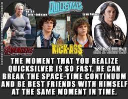 Dark phoenix while aaron taylor johnson plays the same in avengers: Pin On Quick Silver