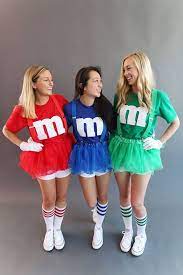 M M Dress Style T Shirt Costume Check Description For Etsy Cute Group Halloween Costumes Trendy Halloween Costumes Halloween Outfits