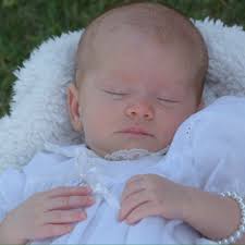 Pulsera de perlas para bebé, regalo de recuerdo de bautizo