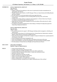 Human Resources Assistant Resume Samples | Velvet Jobs