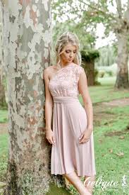 The Gelique Ella Dress Can Have Lace Over The One Shoulder The Option Of A Waistband Is Also Available Dresses Gorgeous Bridesmaid Dresses Bridesmaid Dresses