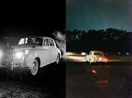 Erik And Kaitlind S Wedding Still Co Vintage Car Wedding Wedding Car Wedding Exits