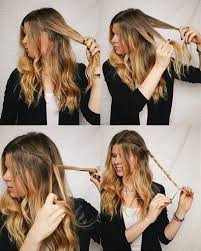 Lo styling dei capelli mi ha sempre entusiasmato molto, . Acconciature Fai Da Te Capelli Lunghi La Mezza Coda Intrecciata Le Shampiste