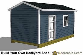 A metal carport with storage shed attached is the perfect solution for providing additional, secure storage space along with the convenience of covered parking to protect your vehicles. 10x20 Shed Plans With Garage Door Icreatables