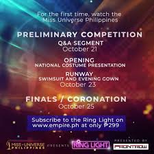 The competition will air live from the seminole hard rock hotel & casino. How To Watch Miss Universe Philippines 2020 Prelims Coronation Livestream Schedule The Summit Express