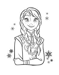 Also, take out time to watch 'frozen' with your child and bond. Frozen Anna Frozen Princess Colouring Pages Novocom Top