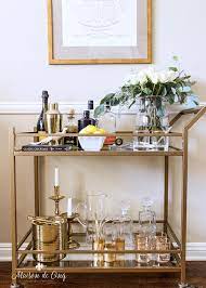 You can also choose bar carts depending on other features such as removable bar cart, removable tray, glass shelves and wine racks. Bar Cart Styling How To Style A Bar Cart Like A Pro