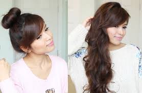It can be found in almost every drug store and washes out easily so they are easy to put in your hair and you can choose to straighten or curl or even do an amazing messy bun to take your look from bland to. Heatless Curls Hairstyle With A Sock Bun Bebexo Lifestyle Blog