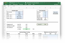 An Even More Improved Run Tracking Excel Workbook The