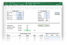 An Even More Improved Run Tracking Excel Workbook The