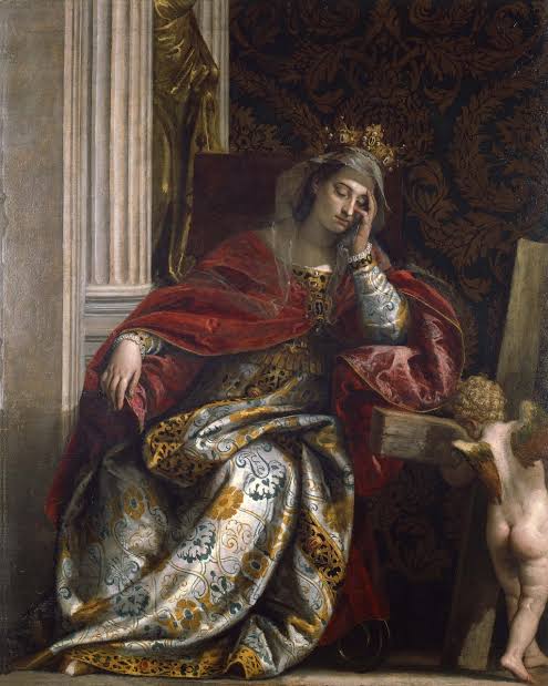 Image result for Veronese The Vision of St. Helen, 166 x 134 cm."