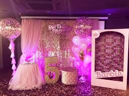 Hall Birthday Decoration At Home Wall 1000 Ideas For Party Hall Decoration For Birthday Best Packages 2019 Birthday Party Theme Decorations Barbie Theme Party Birthday Party Decorations