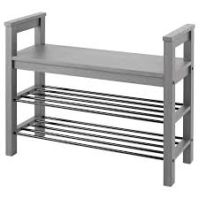 Verwandeln sie ihren esszimmertisch in eine einladende tafel. Hemnes Bank Mit Schuhablage Grau Lasiert 85x32 Cm Ikea Deutschland Bench With Shoe Storage Hemnes Shoe Storage White