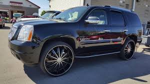 08 Gmc Yukon With 28 Rims My Dream Car Gmc Yukon Family Car