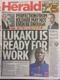Romelu menama lukaku bolingoli (dutch pronunciation: The Herald Has Apologised After Mistaking Stormzy For Romelu Lukaku On Its Back Page
