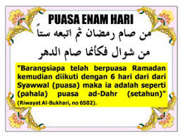 Niat puasa ganti / puasa qada' dalam rumi : Hukum Menggabungkan Puasa Enam Dan Puasa Qadha Di Bulan Syawal Serentak