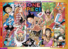 Color Spreads One Piece Chapter One Piece Manga Anime