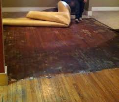 The methods below are easy ways for preparing your concrete floors for laminate tile or hardwood. How Can I Remove Carpet Adhesive From Hardwood Floors Home Improvement Stack Exchange