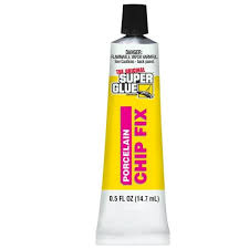 The magic porcelain chip fix repair is a two part epoxy paint to repair tubs and sinks. Super Glue 0 5 Fl Oz White Porcelain Repair 19061 6 The Home Depot