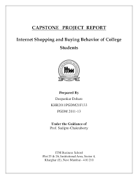 Does this make a capstone essay the most important essay you'll ever write? Sample Capstone Paper Apa Format