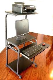 The printer stand is included for additional work space, for holding a portable printer or additional computer screens. Printer Tower Stand Paperblog