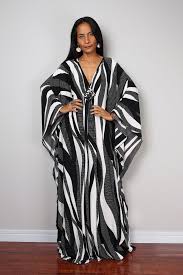 Black And White Maxi Dress Kaftan Kimono Butterfly By Nuichan Black White Maxi Dress Maxi Dress Easy Wear