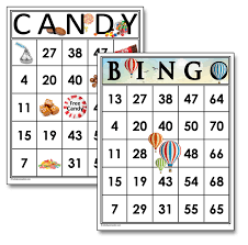 Bingo Board Printable Free