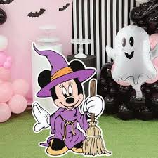 Minnie Mouse Halloween Sign