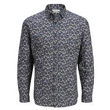 Coloris navy et rouge, fermeture boutons, col chemise classique.coupe slim chemise en jean grise délavé pour homme de la collection vintage par jack and jones. Blablackpool Chemise Ml Homme Jack And Jones Bleu Pas Cher Chemises Manches Longues Homme Jack And Jones Discount