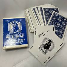 The game ends once a player has played all cards in their hand. Vintage Lion Playing Cards 3005 Shanghai China Blue With 2 Jokers Poker Deck For Sale Online Ebay
