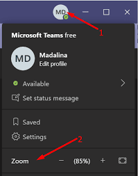 Before you print the page, inside the document press the hi when writting your font use the button on the left side of phone to make the font bigger or smaller i had the same problem and it took me a while to work it out also hope this helps. Microsoft Teams How To Increase Font Size Technipages