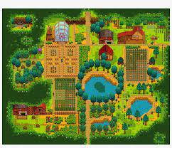 So far all i have is this (which i like aesthetically regardless of farm map) image. Click To Open Farm Gallery Stardew Valley Farms Stardew Forest Farm Stardew Valley Transparent Png 1280x1040 Free Download On Nicepng