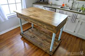 Outdoor kitchen countertops kitchen island table farmhouse kitchen island kitchen island with seating wood kitchen cabinets rustic kitchen kitchen decor kitchen islands kitchen bars. Diy Kitchen Island From Desk Farmhouse Style