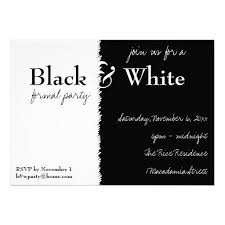 Birthday Invitation Background Black And White Black And White Theme Party Invitation Zazzle Co Nz Black White Theme Black Gold Party Decorations Black White Parties