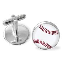 Baseball Cufflinks Baseball Player Gift Groomsmen Gift Etsy Gifts For Sports Fans Cufflinks Wedding Cufflinks
