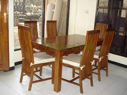 60 model meja makan minimalis jati jepara terbaru 2020 produk mebel minimalis sekarang telah menjadi trend gaya hidup. Meja Makan Minimalis Balero 6 Kursi Furniturenesia