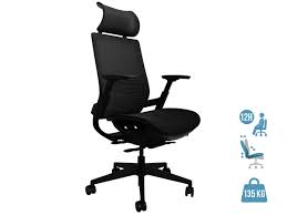Siège de bureau, fauteuil en cuir, chaise de bureau, chaise de réunion, choisissez le confort, le design, la solidité et le prix. Fauteuil De Bureau Ergonomique Wallace Accoudoirs Reglables Appui Tete Reglable Noir Pas Cher Bureau Vallee