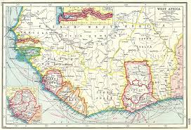 Geographicus rare antique maps a new & accurate map of negroland and the adjacent countries; Amazon Com West Africa French Gold Coast Ghana Inset Gambia Sierra Leone 1920 Old Map Antique Map Vintage Map Printed Maps Of Africa Posters Prints