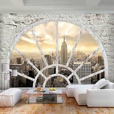 Vlies Fototapete Steinwand New York 3d Effekt Tapete Wandbilder Xxl Wohnzimmer 3 Ebay In 2020 Fototapete Steinwand Tapeten Wandbilder Fototapete