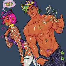 Post 3252016: garikaliev Jojos_Bizarre_Adventure Jolyne_Kujo  Narciso_Anasui Rule_63 Stone_Free