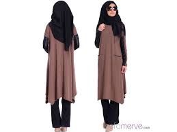 Tesettur Deri Detayli Salas Tunik 4248 05 39 90 Tl Tesetturgiyim Tesettur Sefamerve Hijab Tunik