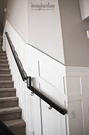 A discussion of how to handle the tricky transitions brought on by stairway elevation changes. Diy Stair Wainscoting Honeybear Lane