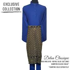 Free delivery above rm99 cash on delivery 30 days free return. Baju Melayu Lelaki By Delon Classique Sb Line Royal Blue Men S Fashion Tops Sets Formal Shirts On Carousell