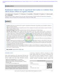 See more ideas about cognitive activities, cognitive exercises, activities for adults. Pdf Randomized Clinical Trial Of Yoga Based Intervention In Residents From Elderly Homes Effects On Cognitive Function