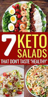 7 Keto Salad Recipes Updated 2021 Keto Recipes Dinner Salad Meal Prep Keto Diet Food List