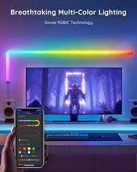 Maybe you would like to learn more about one of these? Buy Govee Glide Rgbic Smart Wall Light Multicolor Customizable Music Sync Home Decor Led Light Bar For Gaming And Streaming With 40 Dynamic Scenes Alexa And Google Assistant 6 Pcs And 1